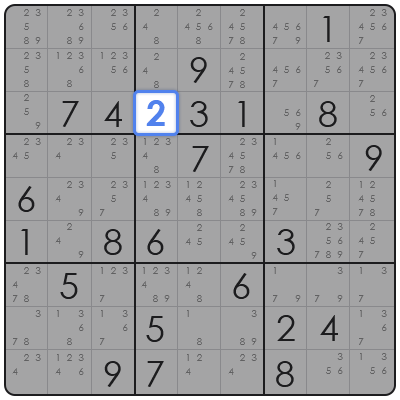 tip for sudoku